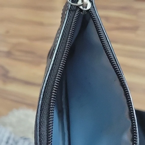 Coach Black Signature Mini Clutch - Picture 4 of 6